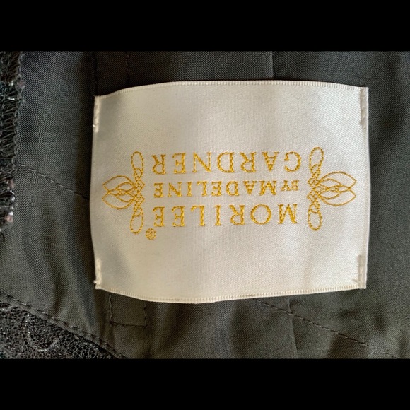 Charcoal Mori Lee Dress - Picture 6 of 6